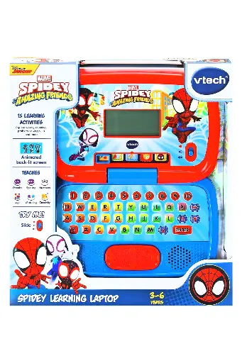 [EYRSTTG561603] Vtech Marvel Spidey And His Amazing Friends Spidey Learning Laptop 561603