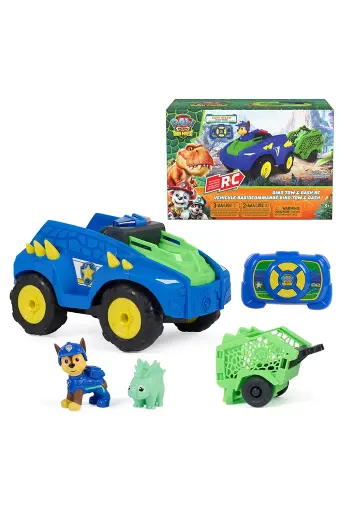 [EYRSOSE6076166] Paw Patrol Movie 3 Dino Vehicle Tow & Dash RC